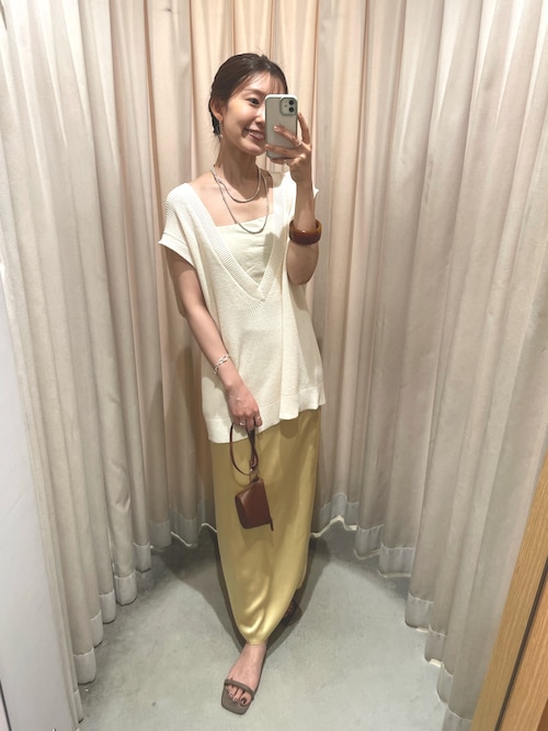 【抗菌防臭】オーガニックコットンカップ付きクロップドキャミソール