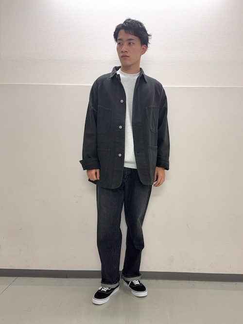 セール】FORK&SPOON ガーメントダイツイルカバーオール（カバーオール