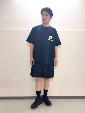 「lotto」｜のりさん（メンズ・172cm）の夏コーディネート
