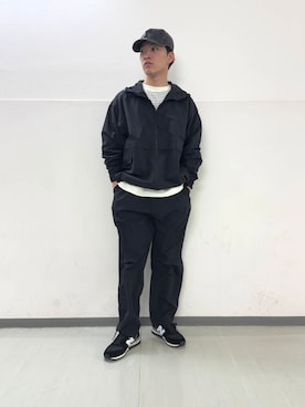 「snowpeak」｜のりさん（メンズ・172cm）の冬コーディネート