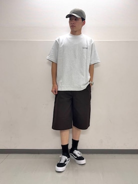 「Foxfire（フォックスファイヤー）のアイテム」を使った、のりさん（メンズ・172cm）の夏コーディネート