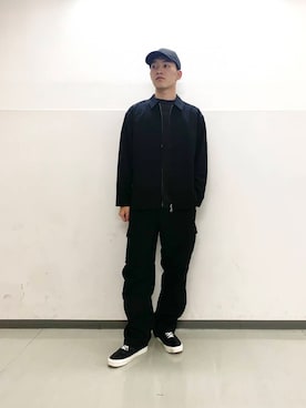 「アイテム（ブルゾン）」を使った、のりさん（メンズ・172cm）の夏コーディネート