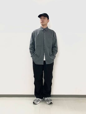 「PENNEYS（ぺニーズ）の『別注』PENNEYS×DOORS　THE FOX 天竺 Long-Sleeve T-Shirts（Tシャツ/カットソー）」を使った、のりさん（メンズ・172cm）の秋コーディネート