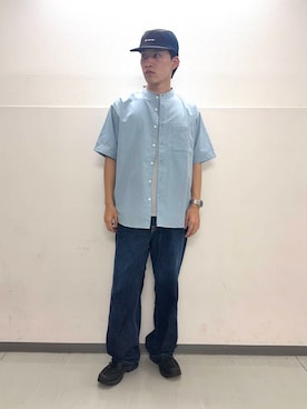 「アーバンリサーチ」｜「アイテム（キャップ）」を使った、のりさん（メンズ・172cm）の夏コーディネート