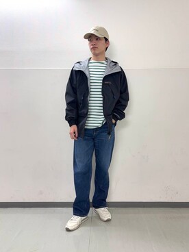 「llbean」｜のりさん（メンズ・172cm）の春コーディネート
