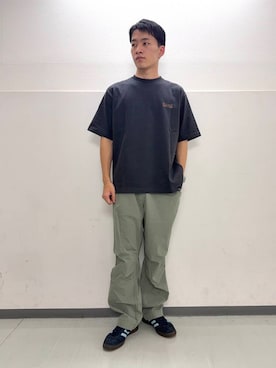 「Foxfire（フォックスファイヤー）のアイテム」を使った、のりさん（メンズ・172cm）の夏コーディネート