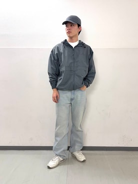 「snowpeak」｜のりさん（メンズ・172cm）の春コーディネート