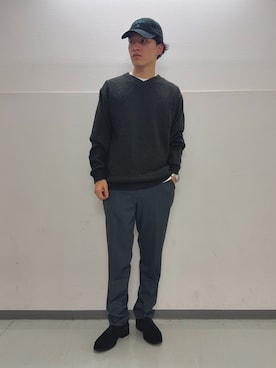 「アイテム（シューズ小物/雑貨）」を使った、のりさん（メンズ・172cm）の秋コーディネート