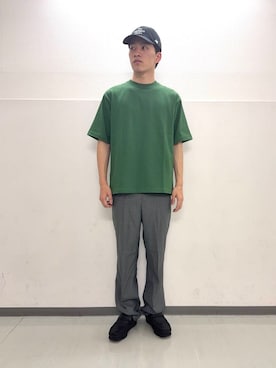 「NEW BALANCE（ニューバランス）のアイテム」を使った、のりさん（メンズ・172cm）の春コーディネート