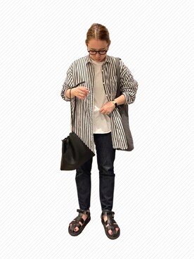 KANさん(レディース・156cm)の春コーディネート