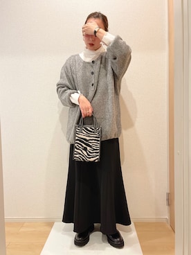 KANさん（レディース・156cm）の秋コーディネート