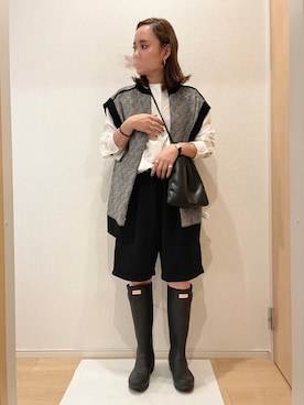 KANさん（レディース・156cm）の秋コーディネート