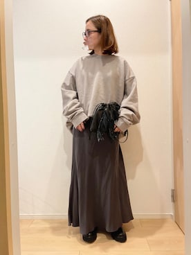 KANさん（レディース・156cm）の冬コーディネート