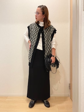 KANさん（レディース・156cm）の秋コーディネート