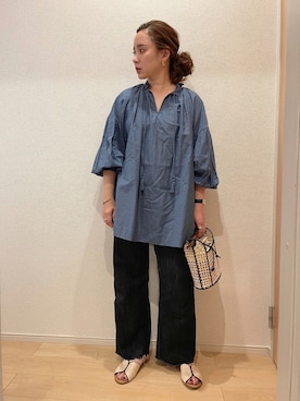 KANさん（レディース・156cm）の夏コーディネート