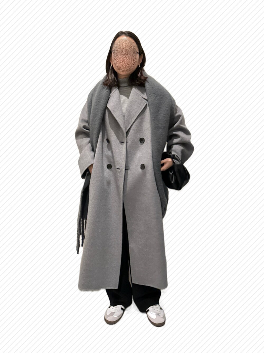 LE GLAZIKのチェスターコートを使った人気ファッションコーディネート