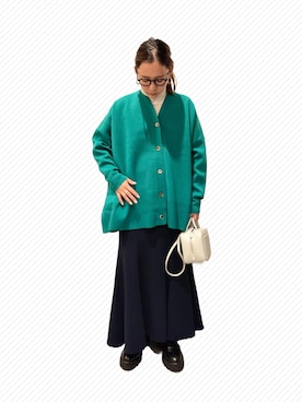 KANさん（レディース・156cm）の秋コーディネート