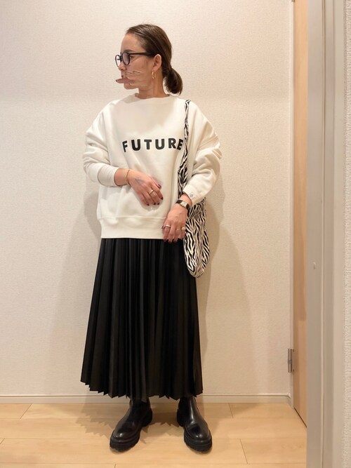 PUBLIC TOKYO パブリックトーキョー ランダムプリーツスカート PUBLIC TOKYO（パブリックトウキョウ）の「ランダムプリーツ