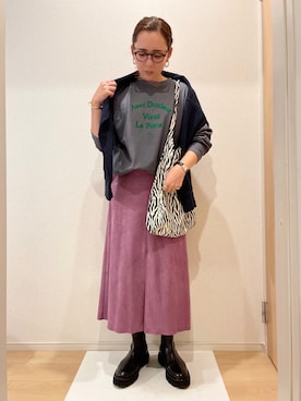 KANさん(レディース・156cm)の秋コーディネート