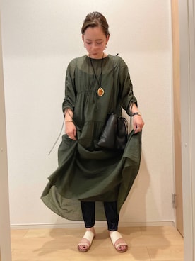 KANさん（レディース・156cm）の夏コーディネート