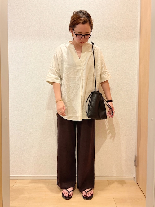 美品　イエナ別注　プラージュ ゆったり上質リネンスキッパーシャツ IENA（イエナ）の「《予約》IENA LA BOUCLEリネン セーラー