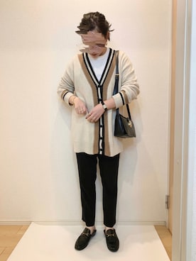 KANさん（レディース・156cm）の秋コーディネート