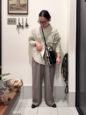 「YAHKI（ヤーキ）のアイテム」を使った、KANさん（レディース・156cm）の春コーディネート