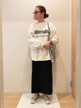 KANさん（レディース・156cm）の秋コーディネート