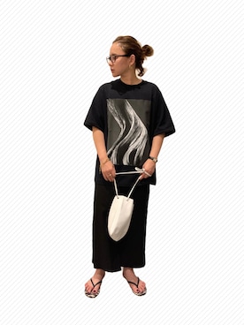 KANさん(レディース・156cm)の夏コーディネート