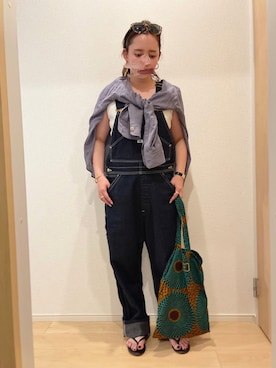 KANさん（レディース・156cm）の夏コーディネート