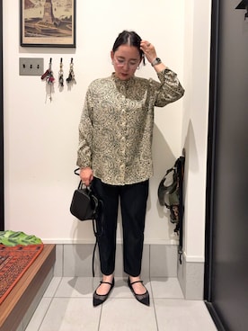 「ポインテッドトゥ」｜KANさん（レディース・156cm）の春コーディネート