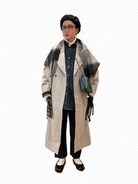 SLOBE IENA（スローブイエナ）の「SUPER100メルトン ビックラペル