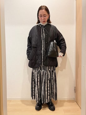 「JOURNAL STANDARD relume（ジャーナルスタンダード　レリューム）のアイテム（ブルゾン）」を使った、KANさん（レディース・156cm）の秋コーディネート