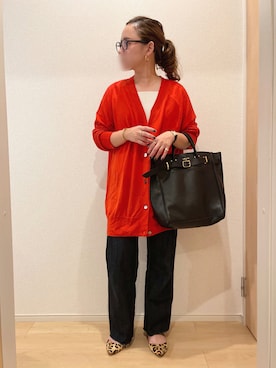 KANさん（レディース・156cm）の秋コーディネート