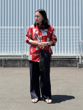 「IENA（イエナ）のアイテム」を使った、KANさん（レディース・156cm）の春コーディネート