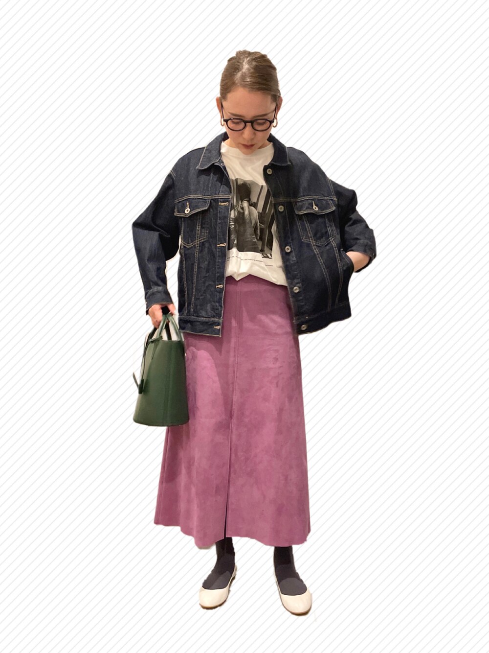 SLOBE IENA スローブイエナ　LE DENIM BIG Gジャン◆ SLOBE IENA（スローブイエナ）の「LE DENIM BIG Gジャン