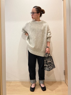 KANさん（レディース・156cm）の秋コーディネート