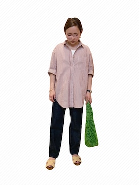 KANさん（レディース・156cm）の春コーディネート