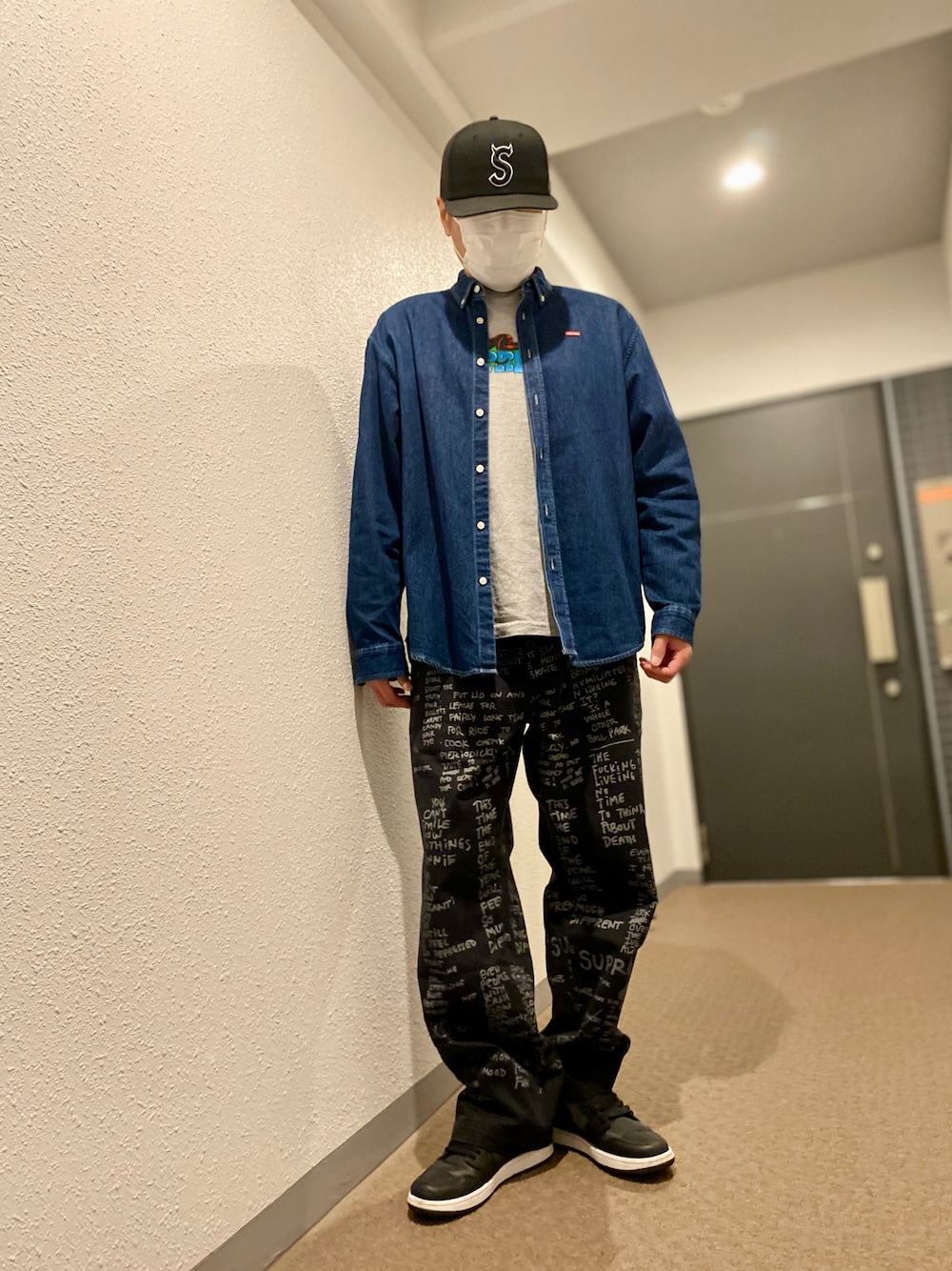 SUPREME Gonz Poems Chino Pant 34インチ Supreme Gonz Poems Chino Pant Black Men's - SS23 - US