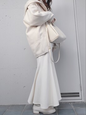 「SENSE OF PLACE by URBAN RESEAR」｜「アイテム（その他アウター）」を使った、siomanekiさん（レディース・155cm）の冬コーディネート