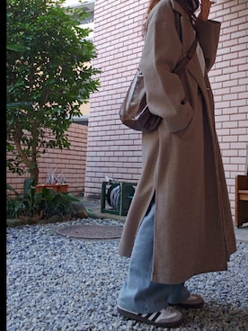 「classicalelf（クラシカルエルフ）のアイテム（その他アウター）」を使った、siomanekiさん（レディース・155cm）の冬コーディネート