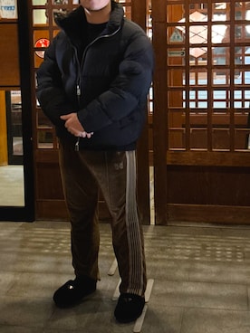 「PRADA（プラダ）のアイテム」を使った、けいさん（メンズ・165cm）の冬コーディネート