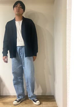 かにじんさん（メンズ・174cm）の夏コーディネート