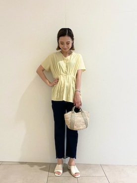 26riyoさん（レディース・160cm）の夏コーディネート