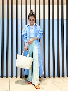 26riyoさん（レディース・160cm）の夏コーディネート