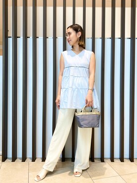 26riyoさん（レディース・160cm）の夏コーディネート