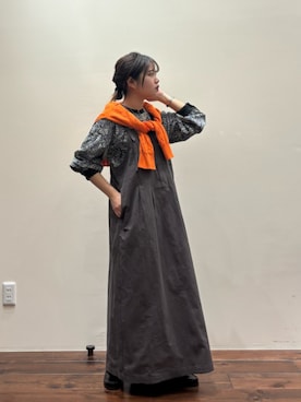 「FIL DE FER（フィルデフェール）のアイテム」を使った、nagamine.さん（レディース・150cm）の春コーディネート