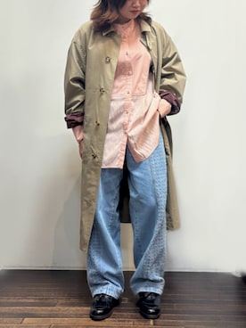 「FIL DE FER（フィルデフェール）のアイテム」を使った、nagamine.さん（レディース・150cm）の冬コーディネート