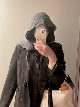 1ch1ka2さん（レディース・158cm）の冬コーディネート