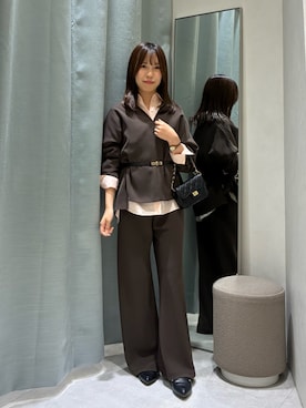 fujiwaraさん(レディース・153cm)の秋コーディネート